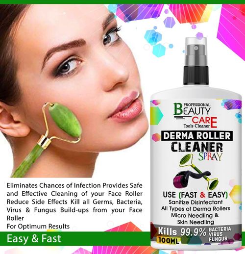 Derma Roller Cleaner Steriliser Tools Makeup Brush Surface Spray 100ML — image 3