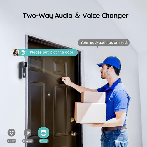 Boifun Wireless Video Doorbell Camera,Smart Door Bell Camera with Wireless Chime — image 8