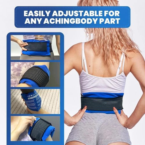 Ice Packs for Injuries Reusable(3 Piece Set),Gel Hot & Cold Ice Packs,Joint Pain — image 5