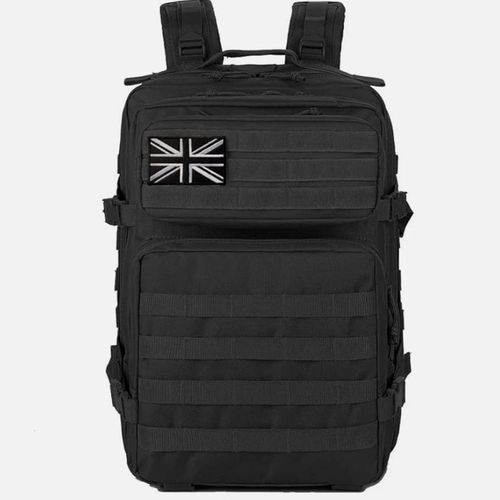 45L Tactical Rucksack Large Capacity Molle Backpack Durable Water‑Resistant Bag — image 5
