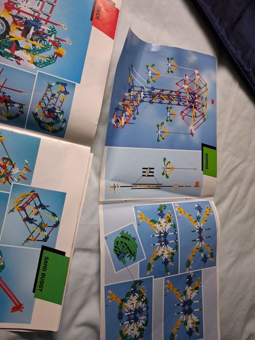 knex bundle with working motor, and instructions — image 7