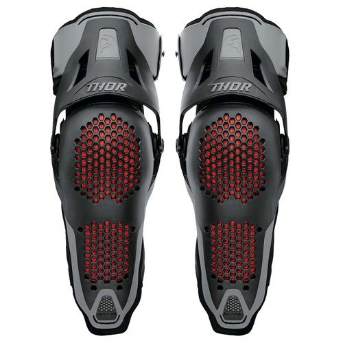 Thor 2024 Youth Sentinel Knee Guards Black S/M MX Motocross Off Road Quad Kids