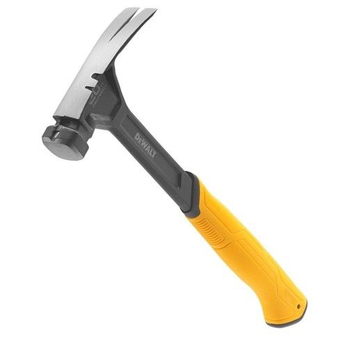 Dewalt 20oz 567g Rip Claw Smooth Face Anti Slip Soft Grip Hammer, DWHT51004-0