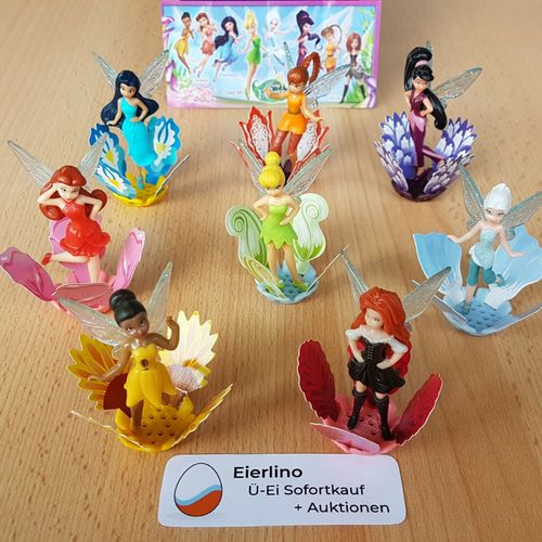 TOP KINDER SURPRISE SET - Disney Fairies - MINT 1.3" figurines — image 1