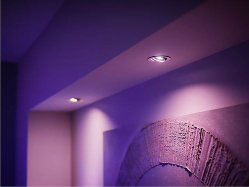 PHILIPS HUE GU10 3PACK SMART SPOTLIGHT–WHITE AND COLOUR AMBIANCE GU10 400 LUMEN. — image 10