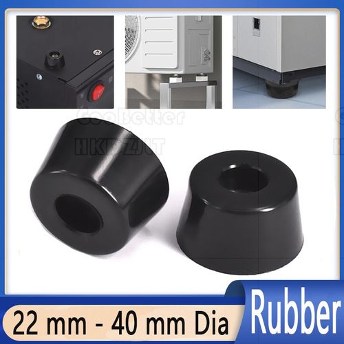 Rubber Table Chair Furniture Feet Leg Pads Tile Floor Protectors 22 - 40 mm Dia — image 1