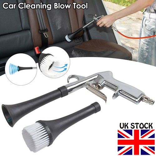 Air Pulse Cleaning Gun Tornado Effect Upholstery Cleaner Car Valeting Cleaning