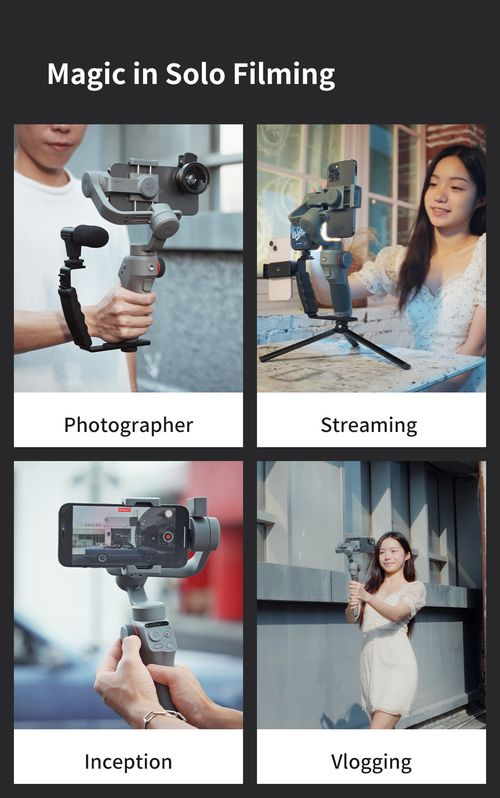 TOALLIN 3-Axis Smartphone Gimbal Stabilizer AI Tracking Foldable & Portable NEW — image 16