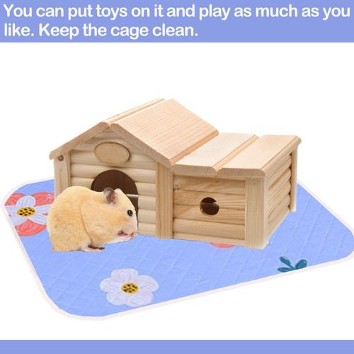 Rabbit Guinea Pig Cage Liners,Water Absorbent Pet Mat 35” X 27“ — image 5