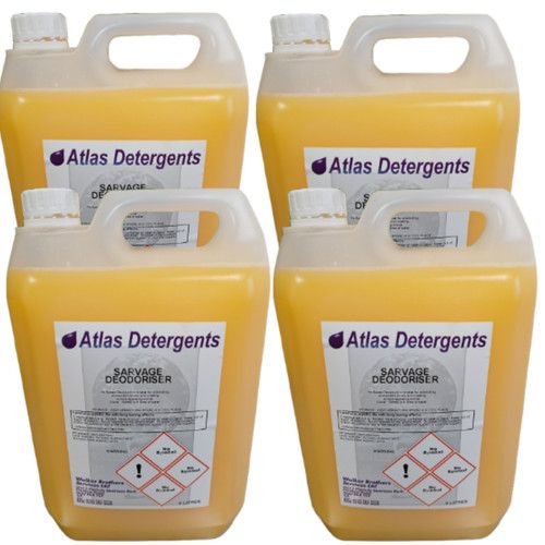4 x 5 Litre Savarge deodoriser Pet Urine Odour Eliminator Neutraliser Savage