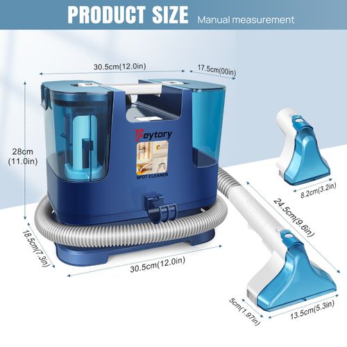 60KPA / 5000W Spot Carpet Cleaner Machine Portable Carpet and Upholstery Cleaner — image 2