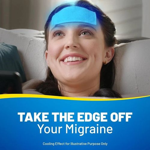 Kool 'n' Soothe Migraine Cooling Strips - 4 Strips — image 3