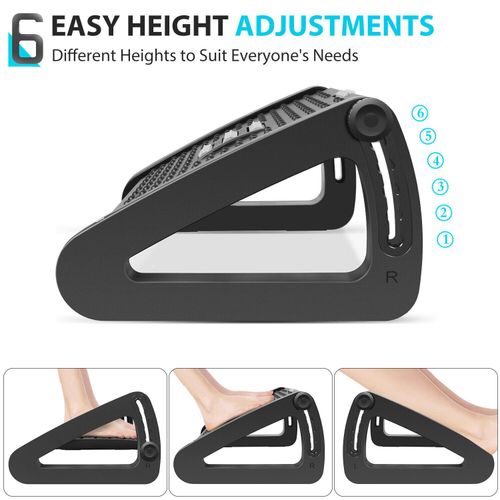 Under-Desk Footrest for Office Adjustable Computer Footrest Ergonomic Leg Rest` — image 2