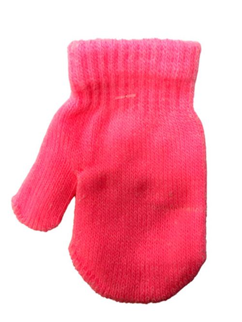 Baby Infants Childrens Mittens Gloves Mits One Size Winter 0-24 M 17 Boys Girls