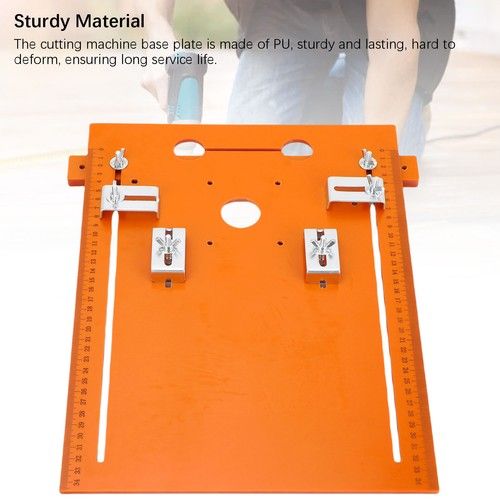 Circular Saw Base Plate 28x38cm Router Table Insert Plate With Clear Scale Marki