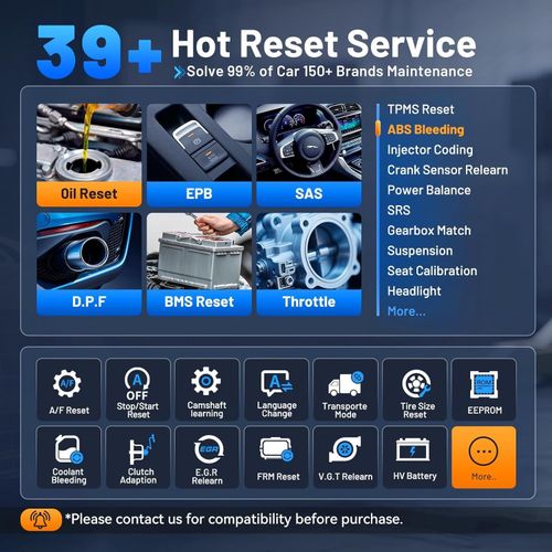 XTOOL D7S All System Diagnostic Tool OBD2 Scanner Bidirectional Scan ECU Coding — image 8