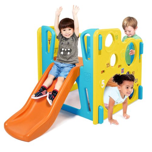 Grow'n Up Climb N Explore Play Gym Multi Play Centre Slide Basketball Toddler — image 1