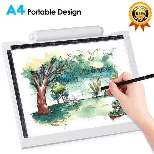 A3 A4 LED Drawing Board Pad Ultra Slim Tracing Light Box Copy Craft Art Paint UK