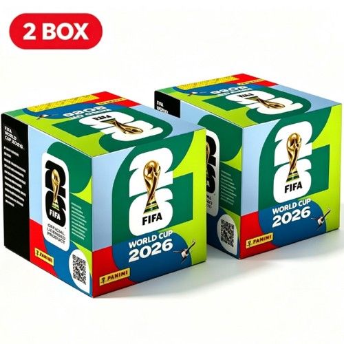 FIFA World Cup 2026 PANINI Collection - 1 Box 50 packs 350 stickers Uk