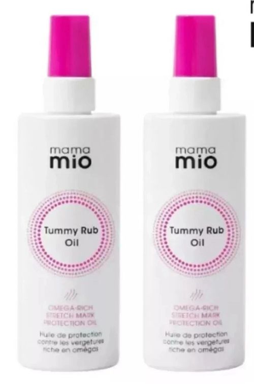 2 X 200ml Mama Mio Tummy Rub Oil Remove Stretch Mark Natural Origin — image 1