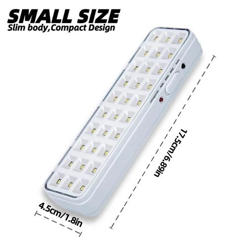Power Outage LED Emergency Light Portable Wall-Mounted Rechargeable Automatic La — image 7