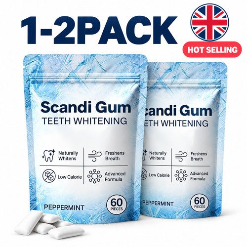 Scandi Gum Sugar Free Gum Oral Care Made Simple Suitable for Sensitive Teeth NEW