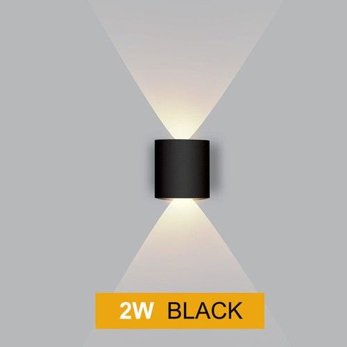 Modern LED Up Down Wall Lights Lighting Fixture Outdoor Indoor Lamp lighting UK