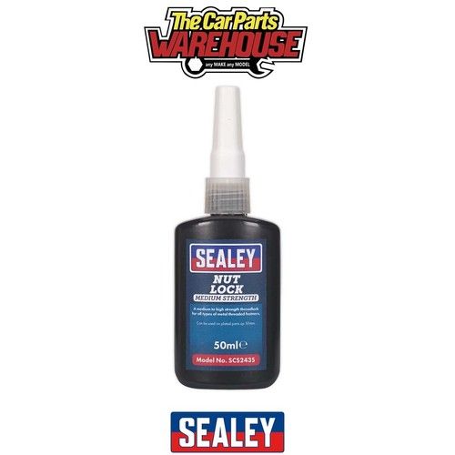 Sealey SCS243S Medium Strength Nut Lock 50ml