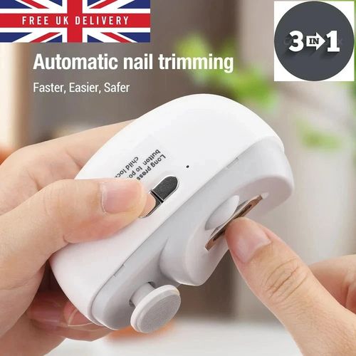 Electric Toe Nail Clippers For Thick Nails Nail Trimmer Cutter USB Rechargeable — image 4