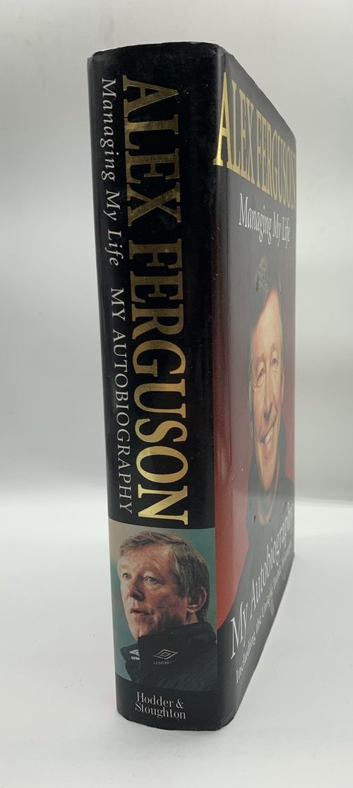 RARE Sir Alex Ferguson Manchester United Signed Autobiography Book + COA MAN UTD — image 2