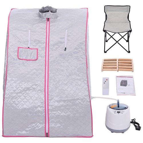 Portable Steam Sauna Tent Home Spa Slimming Loss Weight Full Body Detox Therapy