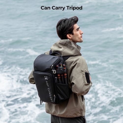 K&F Concept 25L Large Capacity Camera Backpack Storage Bag for DSLR Photography — image 6