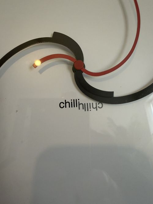 Rare ChilliChilly Dali Clock Designer Wall Clock Smooth Sweep 30cm — image 8
