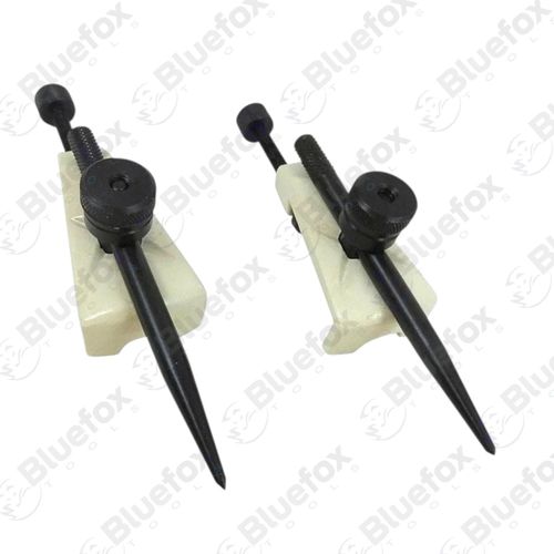Large Adjustable Trammel Head Set | Beam Compass | Pencil Holders | Hardened — image 6
