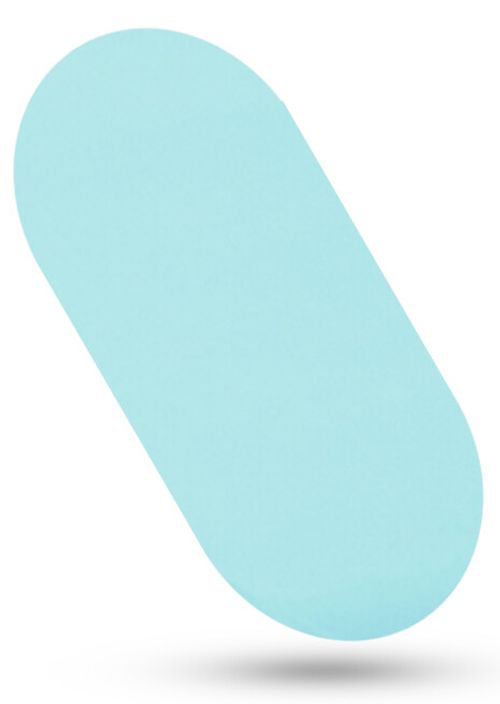 Super Soft Fitted Sheet Jersey Stretchy 100% Plain Cotton Fit Moses Basket 75x30 — image 1