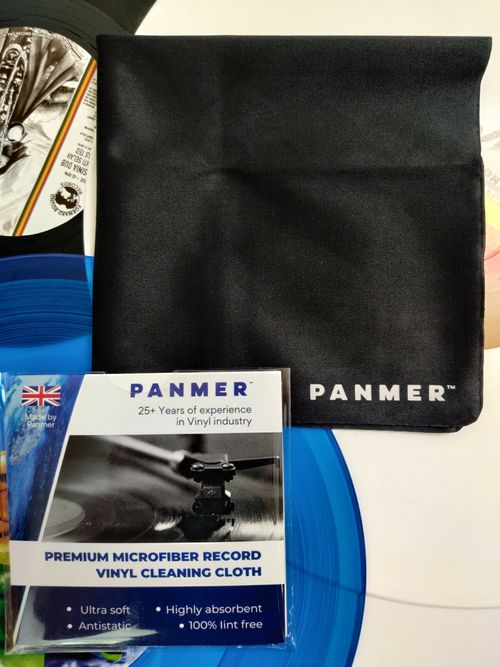 Vinyl Record Cloth Anti-static Cleaning Microfibre Super Soft By Panmer — image 3