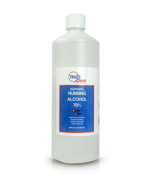 Rubbing alcohol 1L Bottle Lab Grade | Isopropyl  Isopropanol 70% ipa (BLUE) — image 6