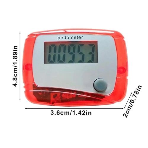LCD Clip On Pedometer Step Counter Step Tracker for Walking Running — image 9