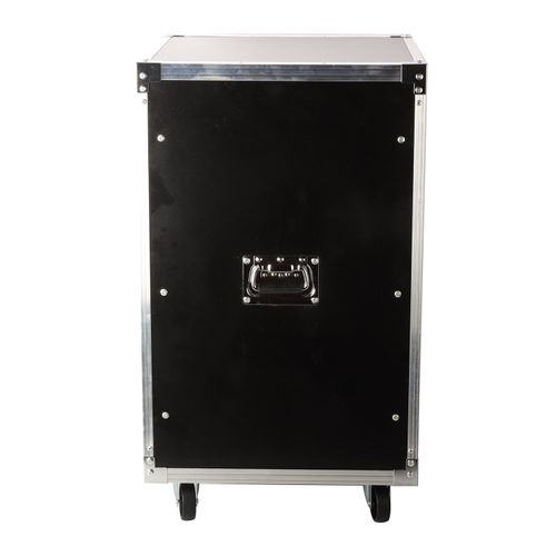 16U 19" Open Frame Rack Mobile Server Audio Rack Wheeled Equipment Rack Case UK — image 10