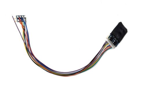 8-pin 4-function 1.1Amp detachable harness DCC decoder - Bulk Discounts — image 2