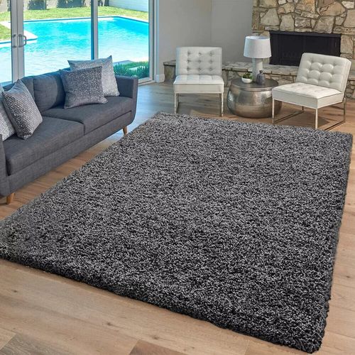 Thick Large Shaggy Rugs Non Slip Hallway Runner Rug Bedroom Living Room Carpet — image 1