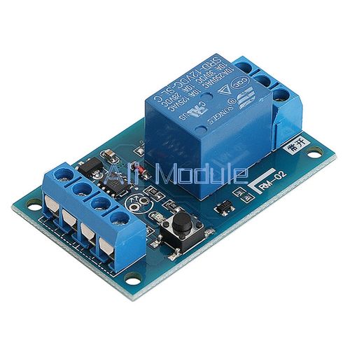 12V Bistable Bond Relay Car Stop Start Self-Locking Modification Switch Module — image 2