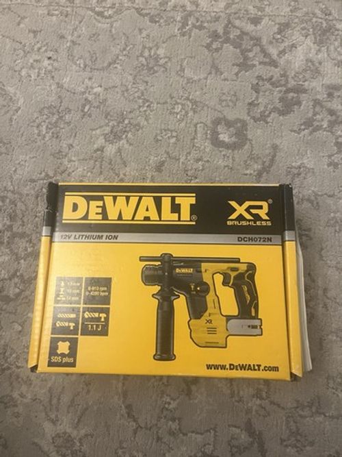 DEWALT DCH072N-XJ XR 12V Brushless Li-Ion SDS Plus Rotary Hammer Drill