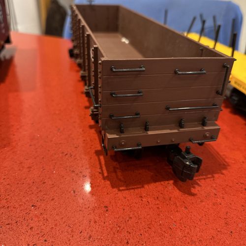 Bachmann's BIG HAULER Train Set G SCALE engine and wagons 90s spares or repair  — image 16