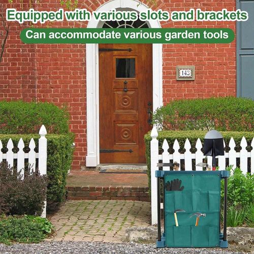 Heavy Duty Garden Tool Organizer Rack Storage Holder Rake Garage Equipments New — image 5
