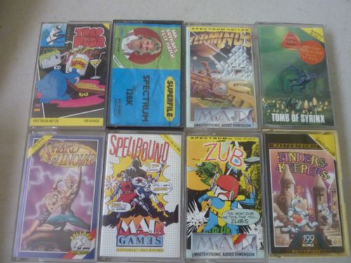Sinclair ZX Spectrum + Plus 2 128k Joystick 22X Games Power/TV Leads Tested — image 21