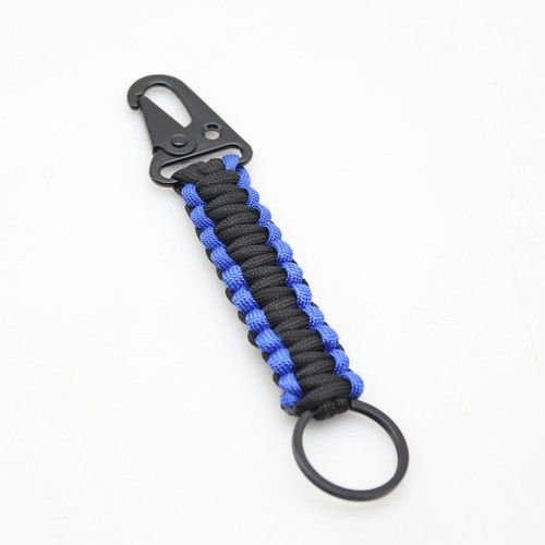 Paracord Keyring Keychain Camping Survival Army Key Ring Gift