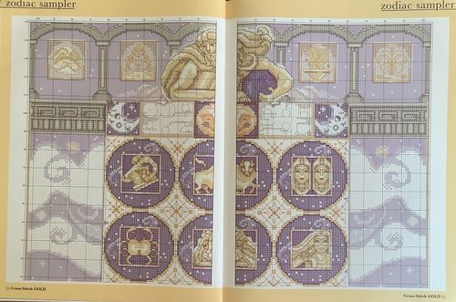 Cross Stitch Chart - Zodiac Sampler — image 2