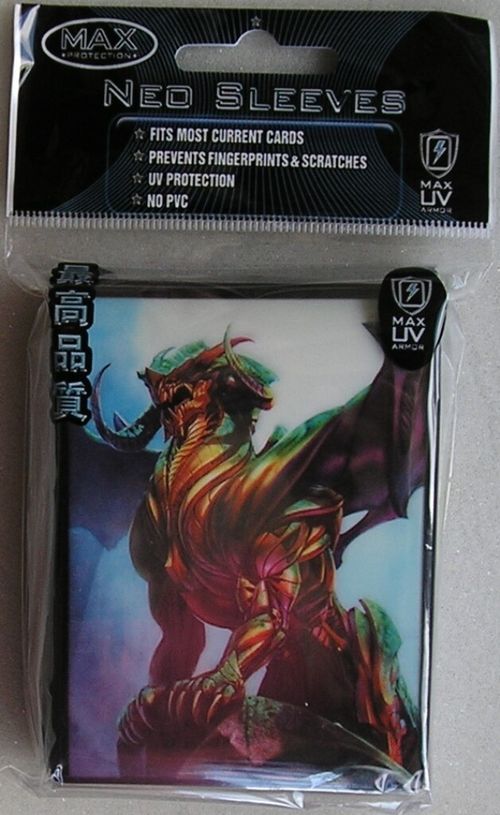 Max Neo Sleeves 50 Patterned Standard Trading Card Protection Deck Protectors — image 1