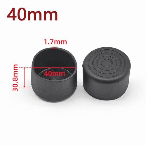 6mm-76mmRound Chair Leg Cap PVC Rubber Feet Protector Pad Furniture Table Cover